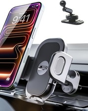 TripGrip 2 in 1 Car Phone Holder Mount 360 Rotating Phone Holders for Your Car