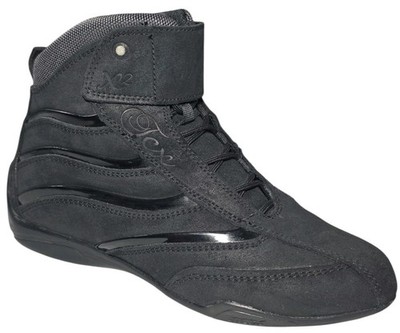 TCX X-Square Lady Black Suede Leather Ladies Size 6.5 Womens Motorcycle Boots EC