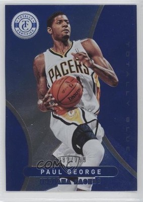 2012-13 Panini Totally Certified Totally Blue 82/299 Paul George #76 0a1