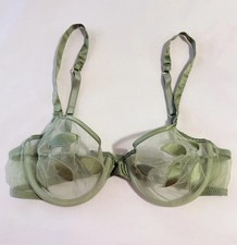 La Perla Size 34C Applique Lace Underwire Dem...