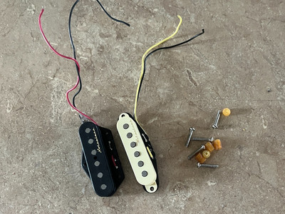 set Fender Player Plus Telecaster Noiseless guitar pickups