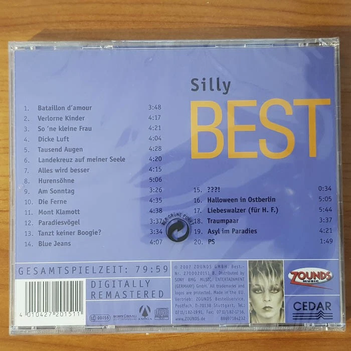 SILLY Best - Paradiesvögel ZOUNDS NEU SEALED (CD) - Bild 2 von 2