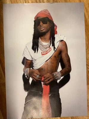 Supreme Playboi Carti Poster 84x60cm CLEAN kein Kleber original