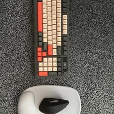 Wireless Keyboard, Mouse Mousepad Set New