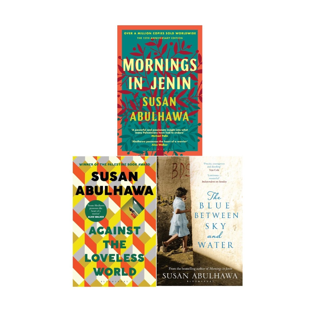 susan abulhawa 3 Books Collection Set Blue Between Sky and Water,Mornings in Je
