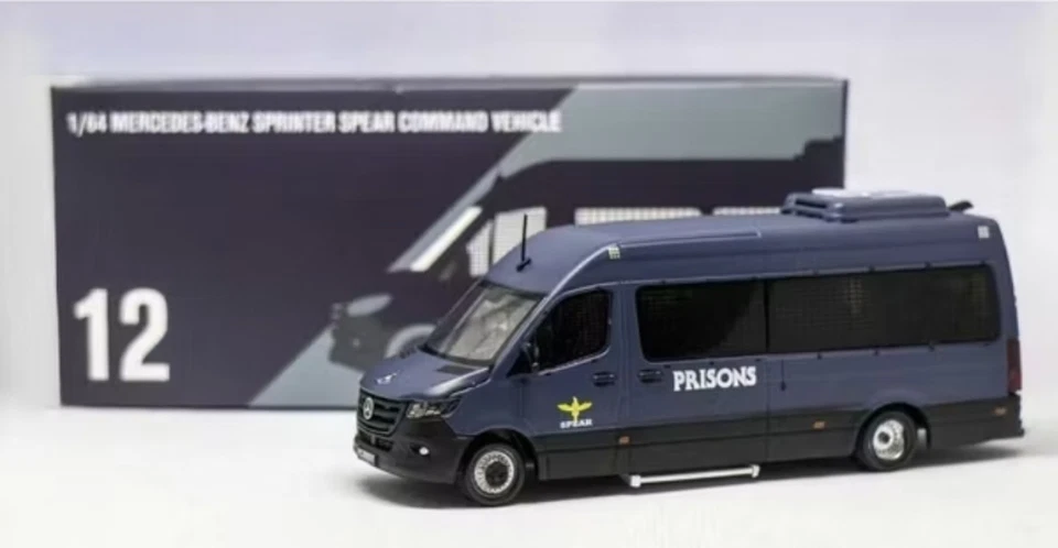 Police prisoners van , Singapore  model from 2023 , vintage and limited edition - Image 4 of 4
