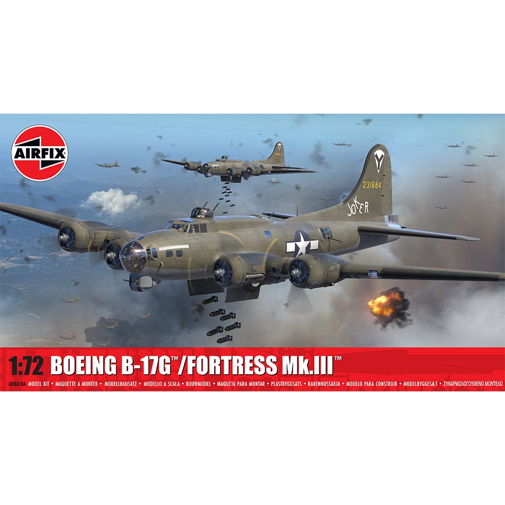 Airfix 1/72 Boeing B-17G / Fortress Mk.III - A08018A - Image 5