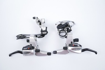 Shimano Xt Dual Control + Rapid Rise Schaltgruppe, Schaltwerk, Schalthebel (08)