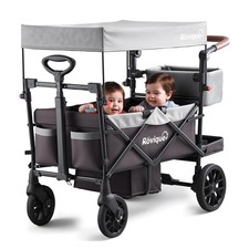 Wagon Stroller for 2 Kids, Premium 38.98 x18.9 x42.52 Inch, Dark Gray