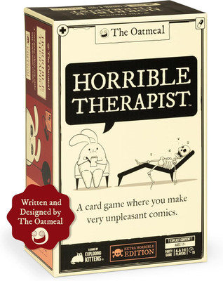 Horrible Therapist: Extra Horrible Edition by  - a Card Game for 3-8 Players, Ag