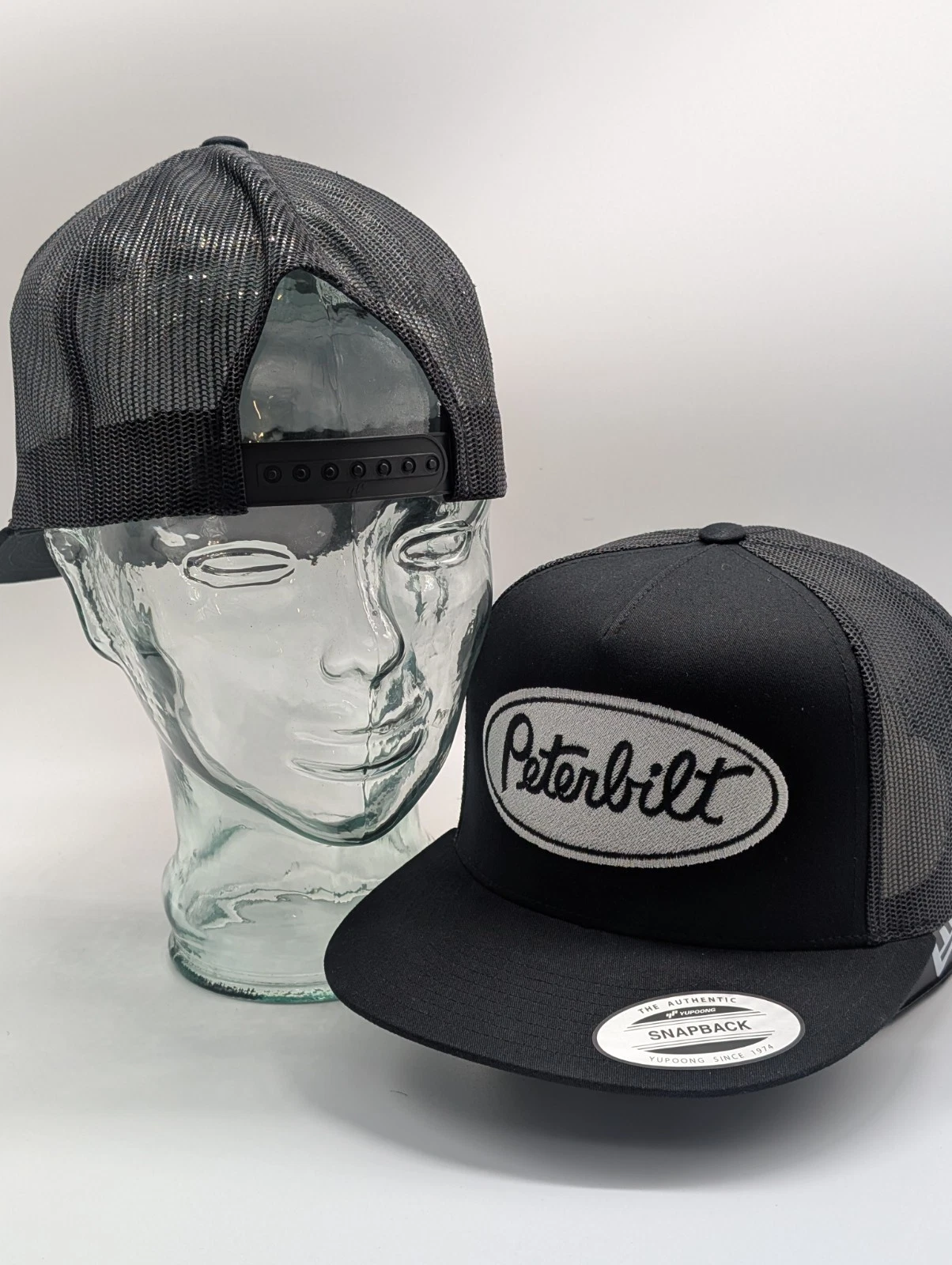 Peterbilt Diesel Trucker Hat 1 Cap Flat Bill Embroidered for Mens Hat Baseball.
