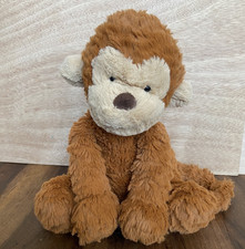 Jellycat Fuddlewuddle Monkey Stuff Animal 9" Medium Soft Plush Toy