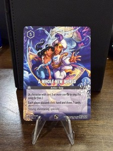 A Whole New World Lorcana | eBay