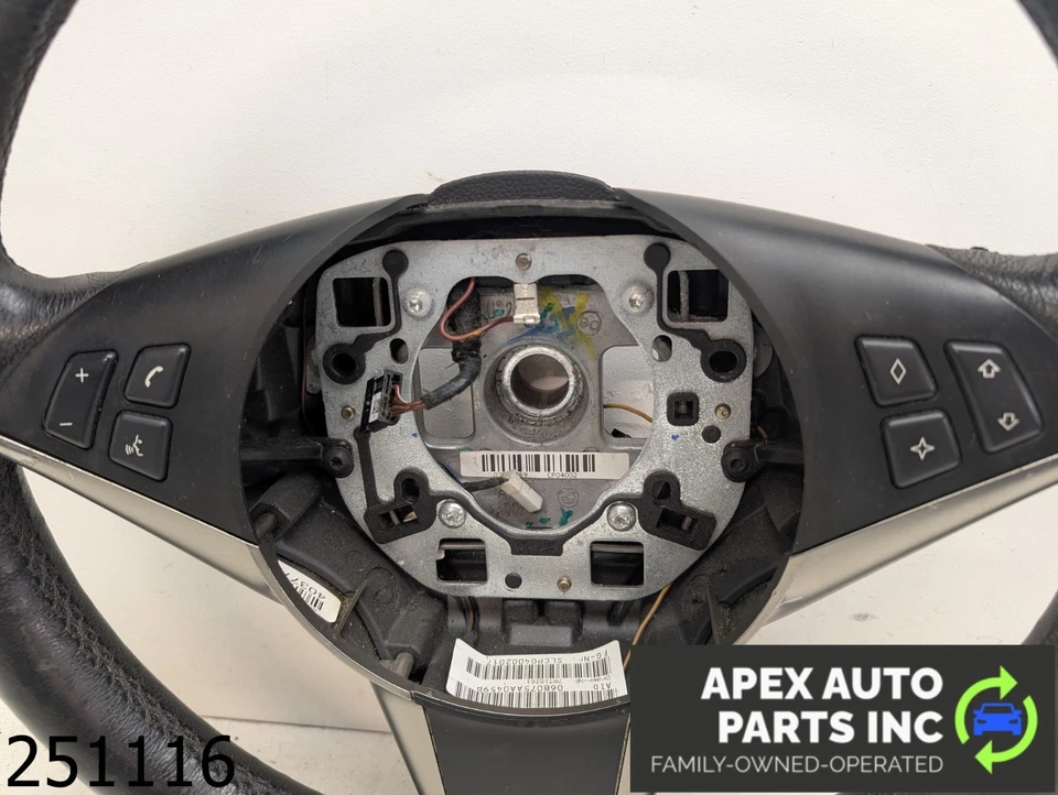 OEM 2007 BMW 550i 4.8L Steering Wheel Leather — 第 4/4 张图片