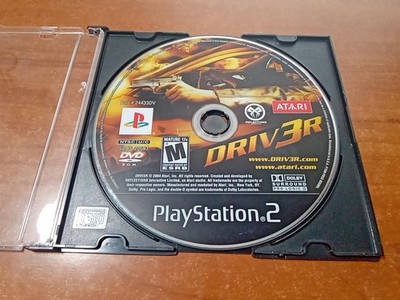 Driv3r (Sony PlayStation 2 PS2, 2004) Driver 3 Disc Only *TESTED*