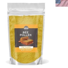 Natural Bee Pollen Powder - Nutritious Superfood for Oatmeal  Smoothies