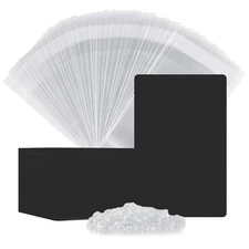 100 Pcs Earring Display Cards with 100 Jewelry Packaging for Earrings Necklace