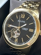 Bulova 97A132 WristwatchBulova Men's 97A132 Automatic Gold-Tone Bracelet
