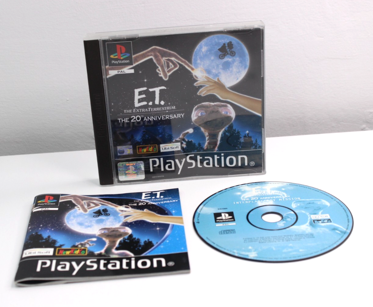 E.T The Extra-Terrestrial (Sony PlayStation 1, 2002) - European Version - VGC