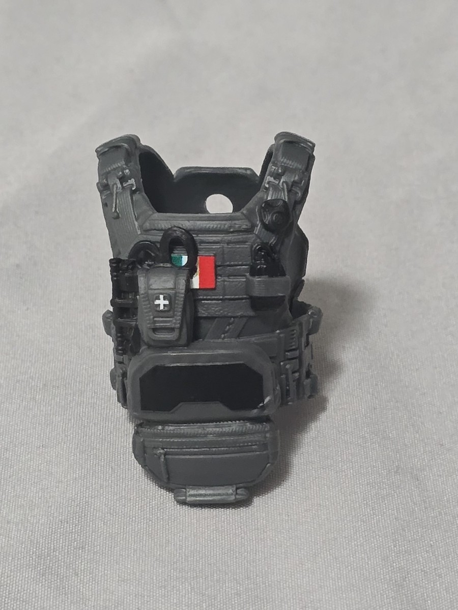 Valaverse Action Force Sidewinder Day Of The Dead Tactical Vest 6