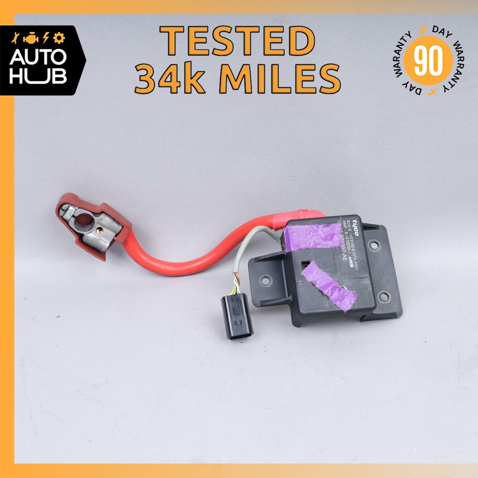 00-06 Aston Martin DB9 DB7 Vanquish Battery Disconnect Module Unit w/ Cable OEM