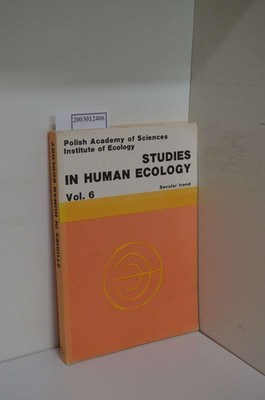 Studies in Human Ecology Vol. 6 - Secular Trend Polish Academy of Sciences Wolan