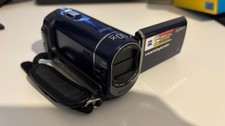 NO CHARGER Sony Handycam DCR-SX40E Camcorder 60x Optical Zoom 4gb Memory Stick