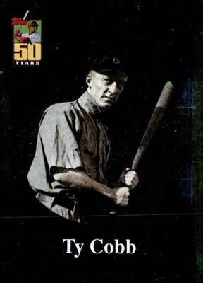 2001 Topps #BT5 Ty Cobb Before There Was Topps