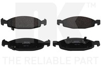 NK Bremsbelagsatz Scheibenbremse 229322 FüR WJ Cherokee WG Jeep 2 CRD 4X4