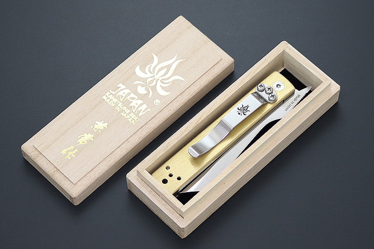 Kanetsune KB-561 Tanzaku-Tou AUS-8 Stainless Steel 72mm Field Knife 495685671561