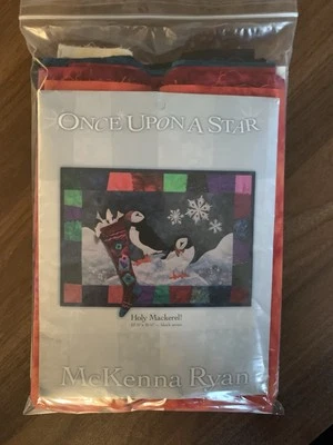McKenna Ryan Once Upon A Star Block 7 Holy Mackerel! Kit Pattern Fabric - Image 1 of 4