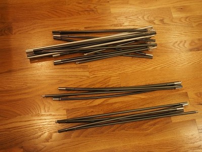 Nemo Losi LS 3p 3 Season  Backpacking Tent Poles Only