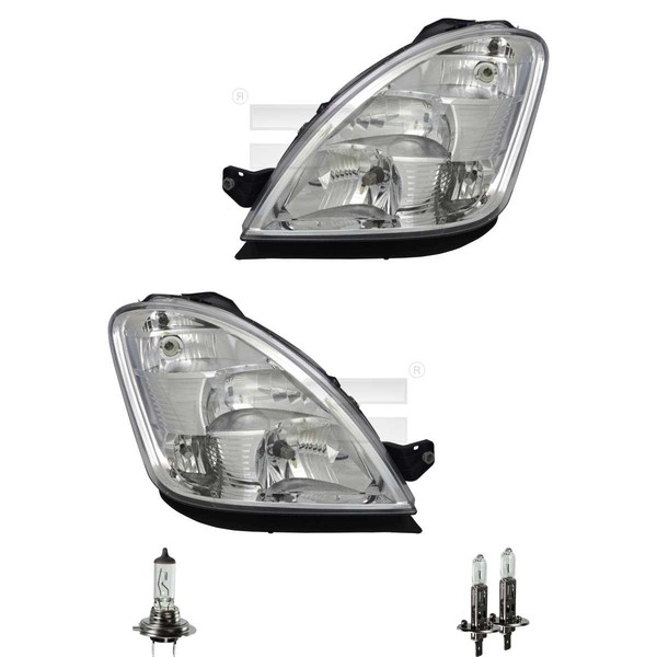 Scheinwerfer Set H1/H1/H7 FüR Iveco Daily Iv Kasten/Kombi Inkl. Osram Lampen-image