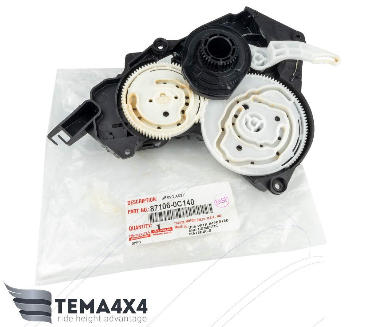 Genuine OEM Heater & A/C Damper Servo for Toyota Sequoia Tundra | eBay