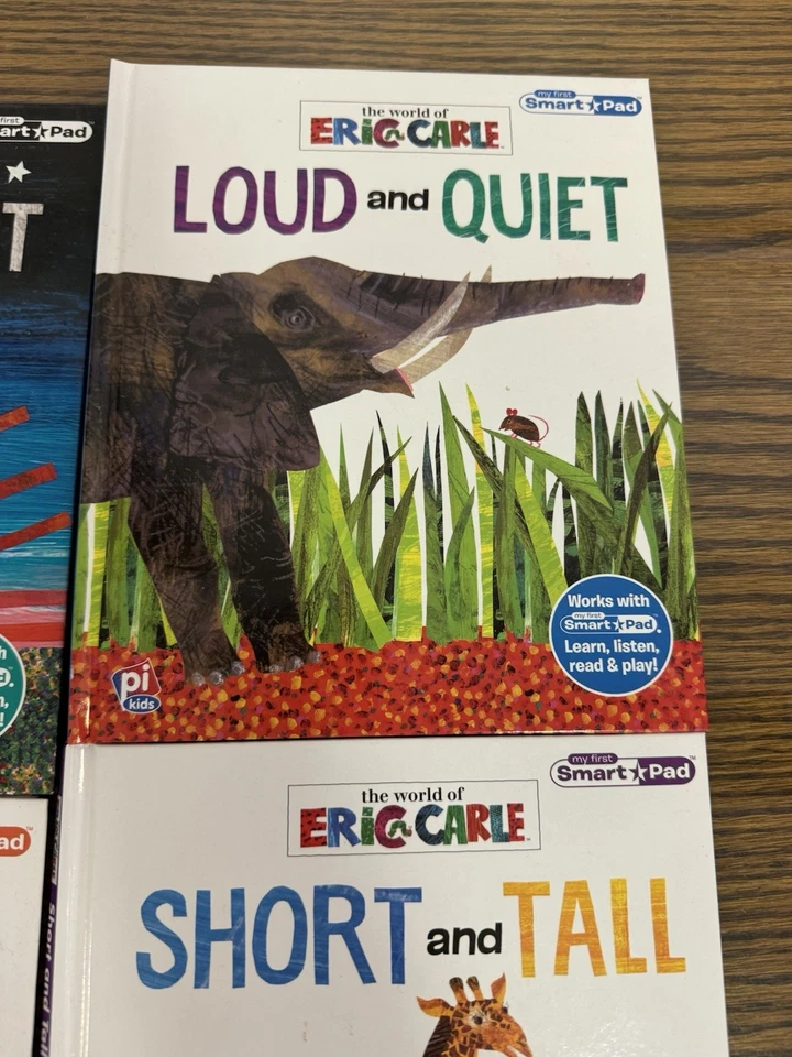 The World of Eric Carle for My First Smart Pad 6 Books Hardcover Opposites - Image 4 of 4