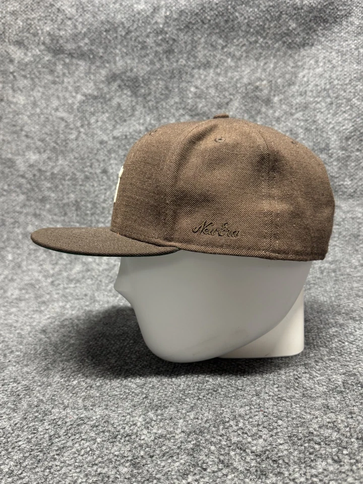 Fear of God FOG Essentials New Era 59FIFTY Pro Model Wool Cap Hat 7 7/8 Brown - Image 3 of 4
