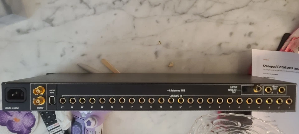 motu 24 i/o Foto 2 de 3