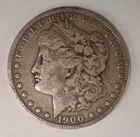 1900-O/CC Morgan Silver Dollar F