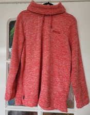 Regatta Kizmit Womens Hooded Fleece - size 14 - peach