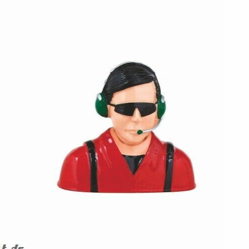 Figurine Pilote RC 'G-MAN' Slimline - Pour Avions Modèles Réduits 1/4 à 1/18