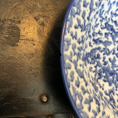 8 Royal Majestic Stoneware Country Time Blue 8750 Soup/Cereal Bowls 8” Splatter - 第 18/20 張圖片