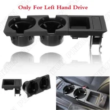 For BMW 3 Series LHD Black Front Center Console Drink/Cup Holder # 51168217953