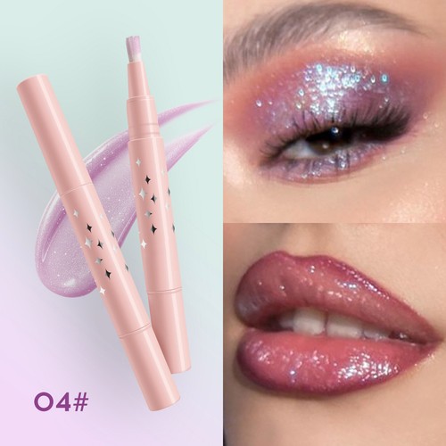 1Pc Liquid Eyeshadow Fine Pearlescent Particles Makeup Tool Sweat-proof 1.8ML - Picture 29 of 55