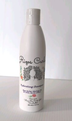 Rizos Curls Hydrating Shampoo with Shea Butter & Moringa Oil FULL SIZE - 10oz