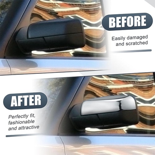 2x Chrome Mirror Cover Cap for Land Rover Range Rover Sport LR2 LR4 2010-2014 AC - Picture 3 of 12