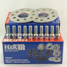 H&R Spurverbreiterung 6mm silber für W126 SL W107 W123 W124