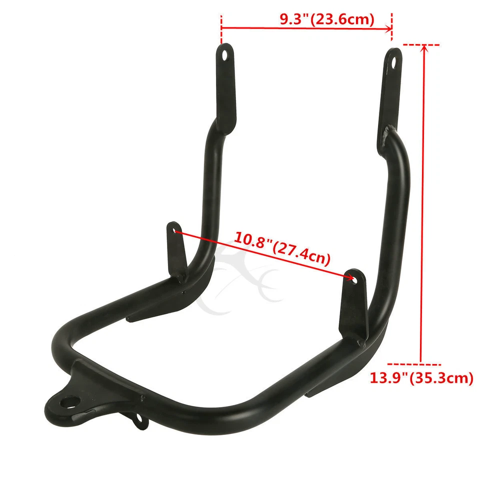 Enganche de remolque receptor apto para Harley Touring Road Street Glide FLHX 09-22 Foto 3 de 4