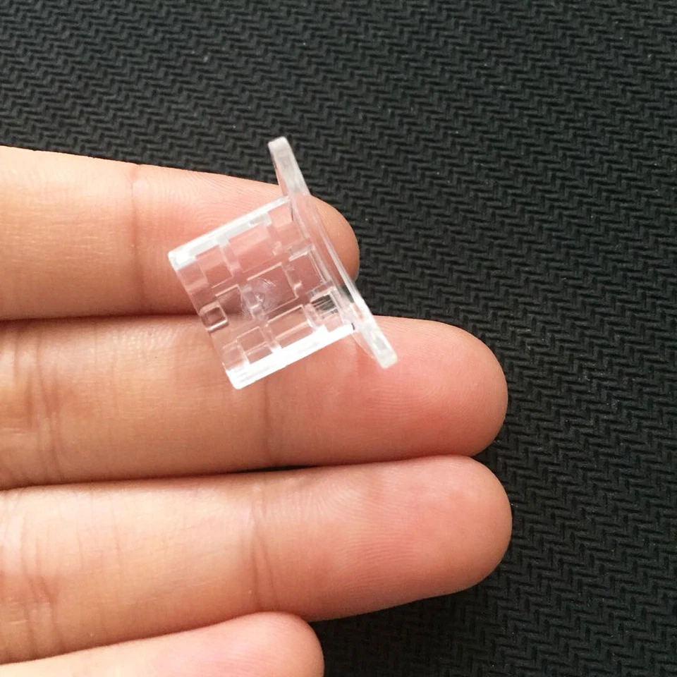 4 pc DJI Phantom 4/4Pro/4adv/4rtk Clear Plastic Clips For P4 Series Cover Wing - Image 3 of 4