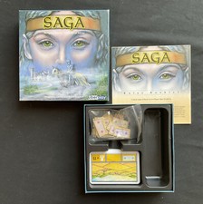 Saga (Board Game, 2004) Kingdom Castles Fantasy Wolfgang Kramer COMPLETE