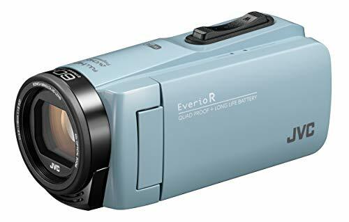 JVC KENWOOD Camcorder Everio Dustproof Wi-Fi 64GB Memory Saks Blue GZ-RX680-A - Picture 1 of 2